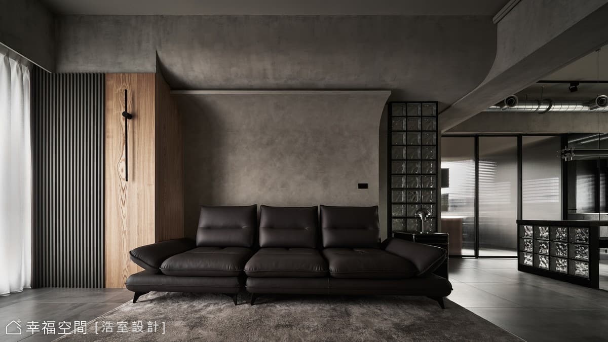 Loft。間奏｜工業侘寂風｜35坪