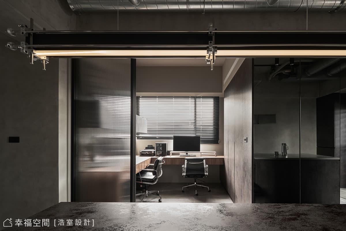 Loft。間奏｜工業侘寂風｜35坪