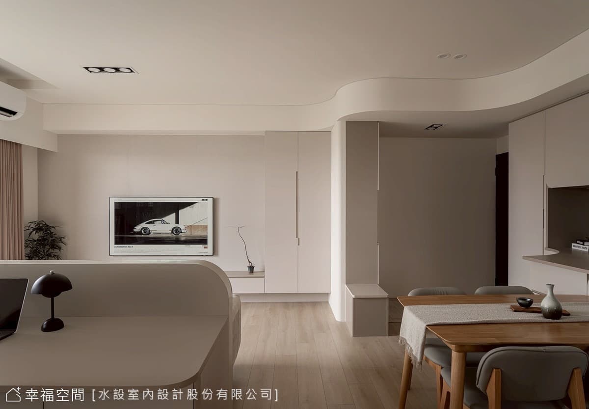 北歐奶茶風 刻畫溫暖生活質地│21坪