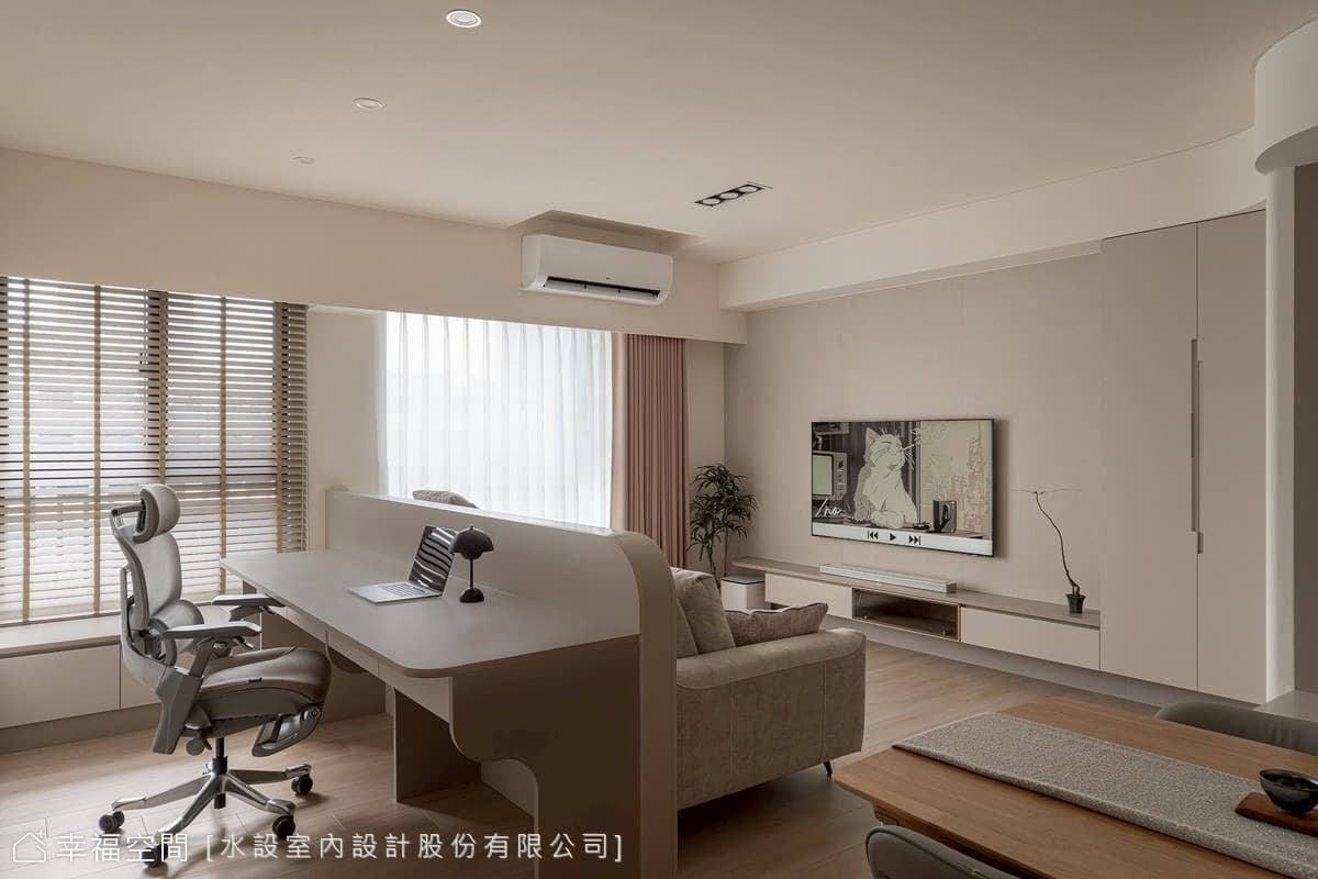 北歐奶茶風 刻畫溫暖生活質地│21坪