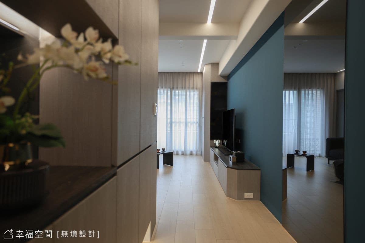 律動｜灰影流轉，韻動其間｜現代極簡風｜25坪