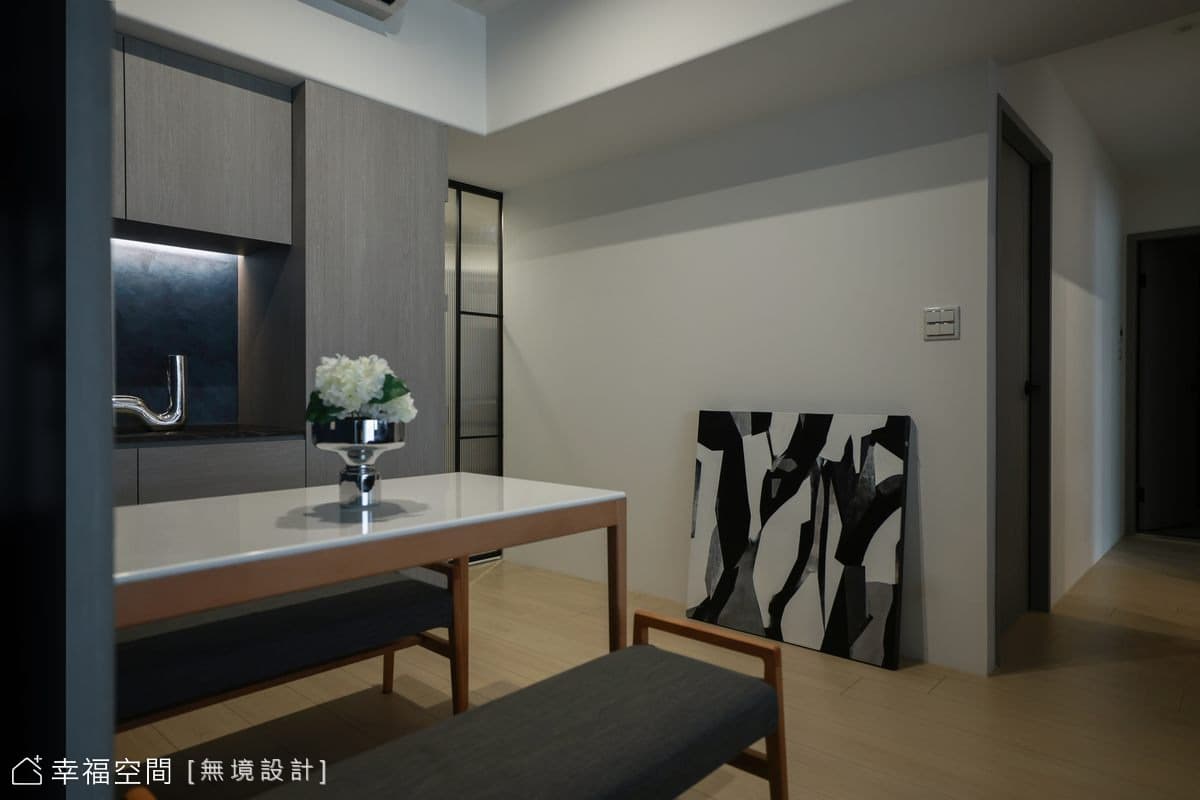律動｜灰影流轉，韻動其間｜現代極簡風｜25坪