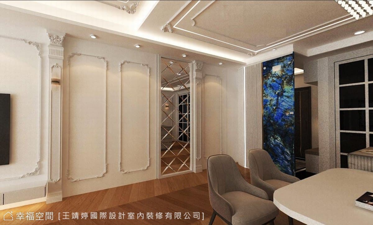 台中七期舊屋翻新設計案│新古典風│45坪