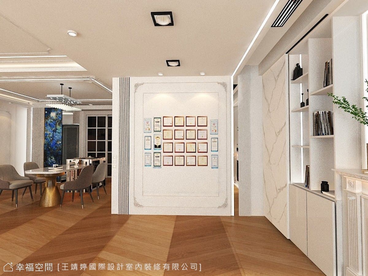 台中七期舊屋翻新設計案│新古典風│45坪