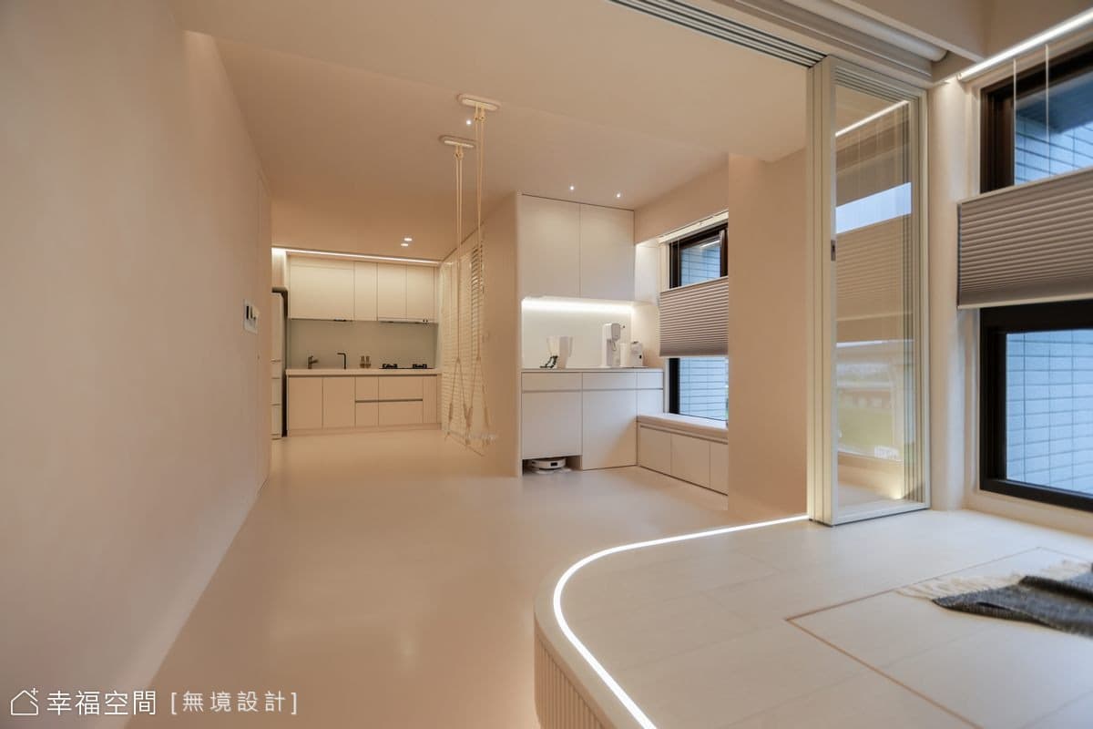 極簡美感體現 優雅兩人生活│現代極簡風│20坪