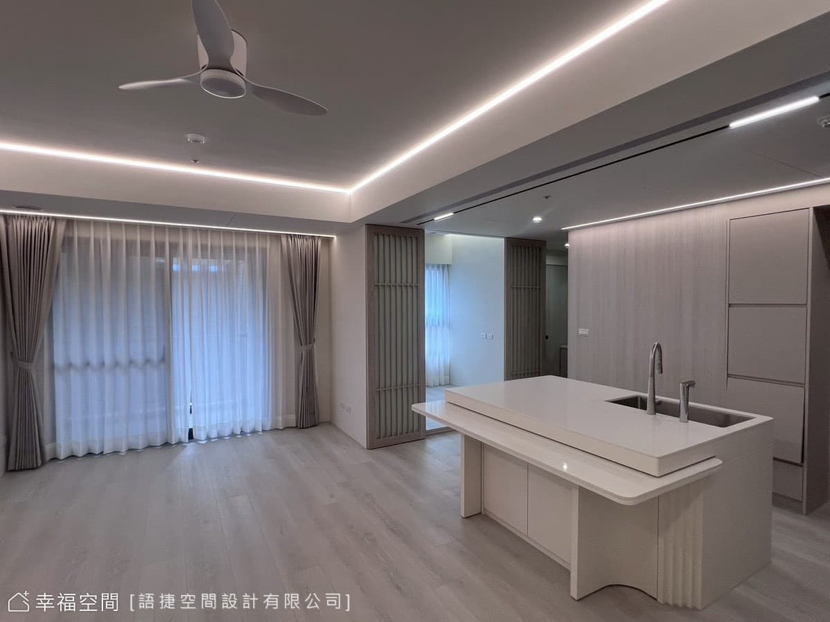 柔植韓系簡約元素 打造最放鬆的生活感居家│現代風│22坪