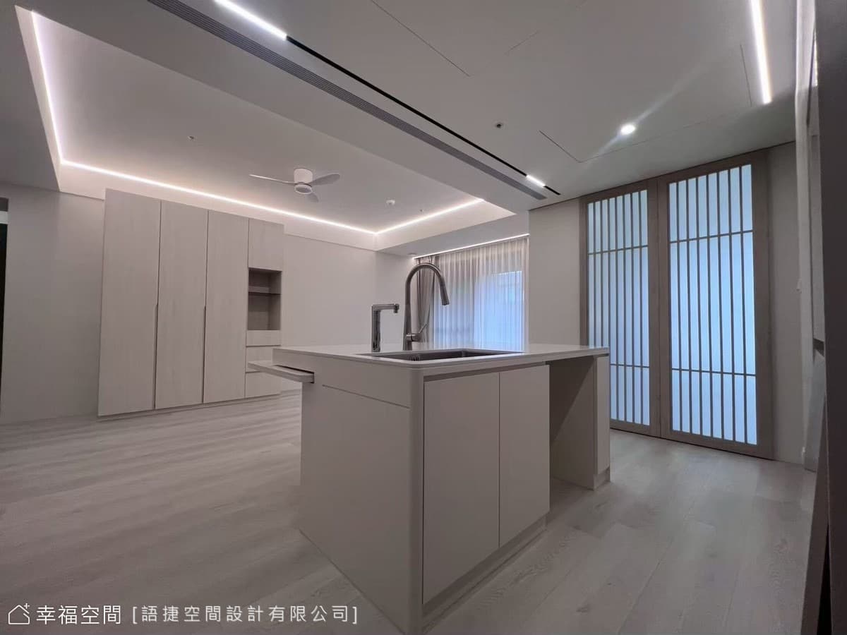 柔植韓系簡約元素 打造最放鬆的生活感居家│現代風│22坪