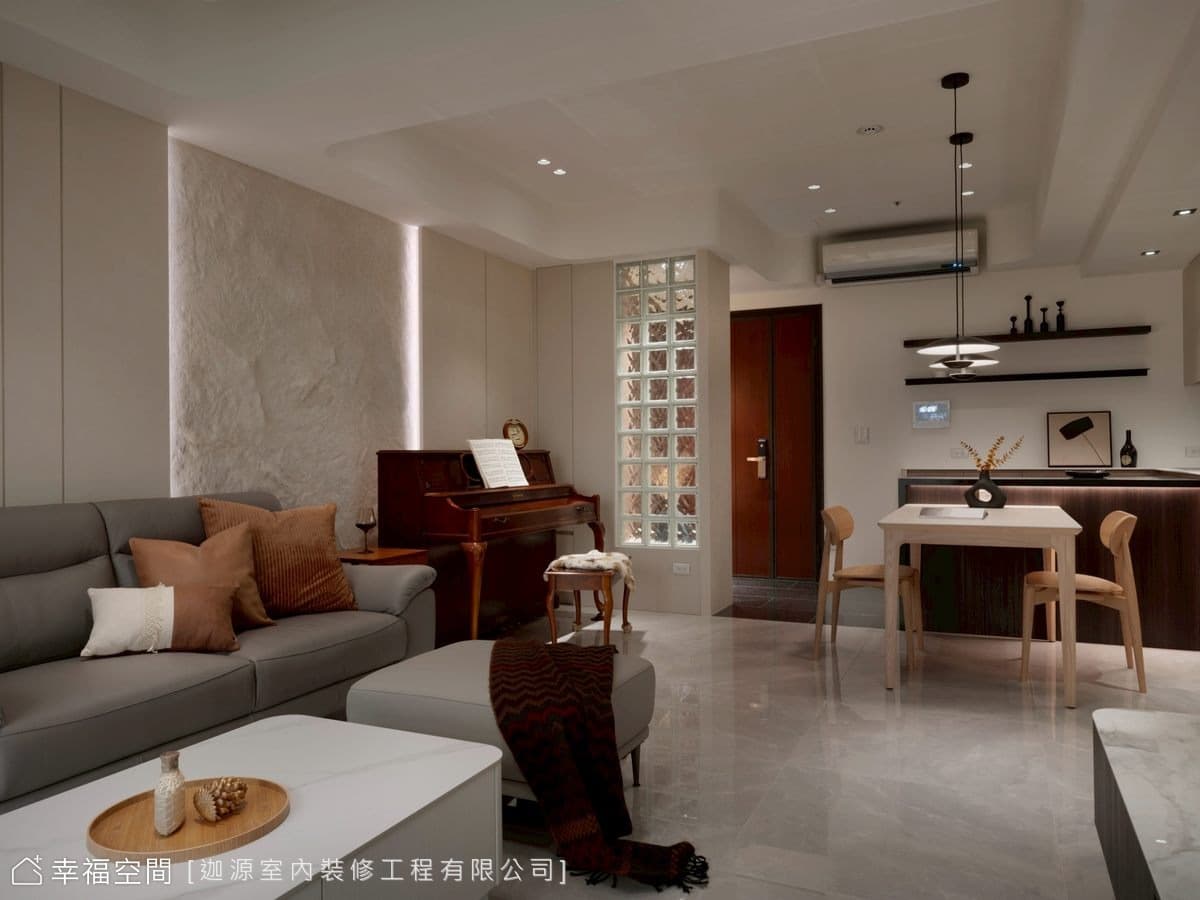 隱市沐境 現代輕奢的慢生活實踐│混搭風│34坪