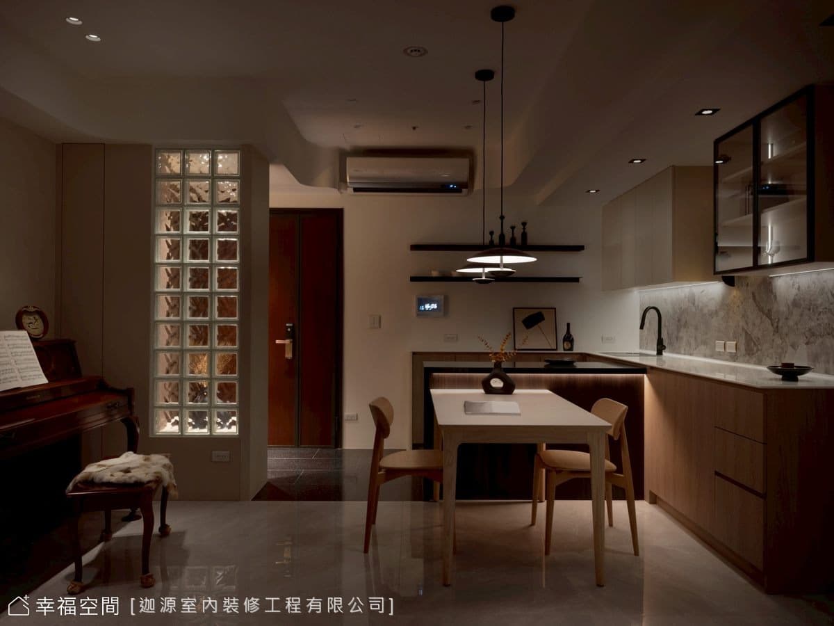 隱市沐境 現代輕奢的慢生活實踐│混搭風│34坪