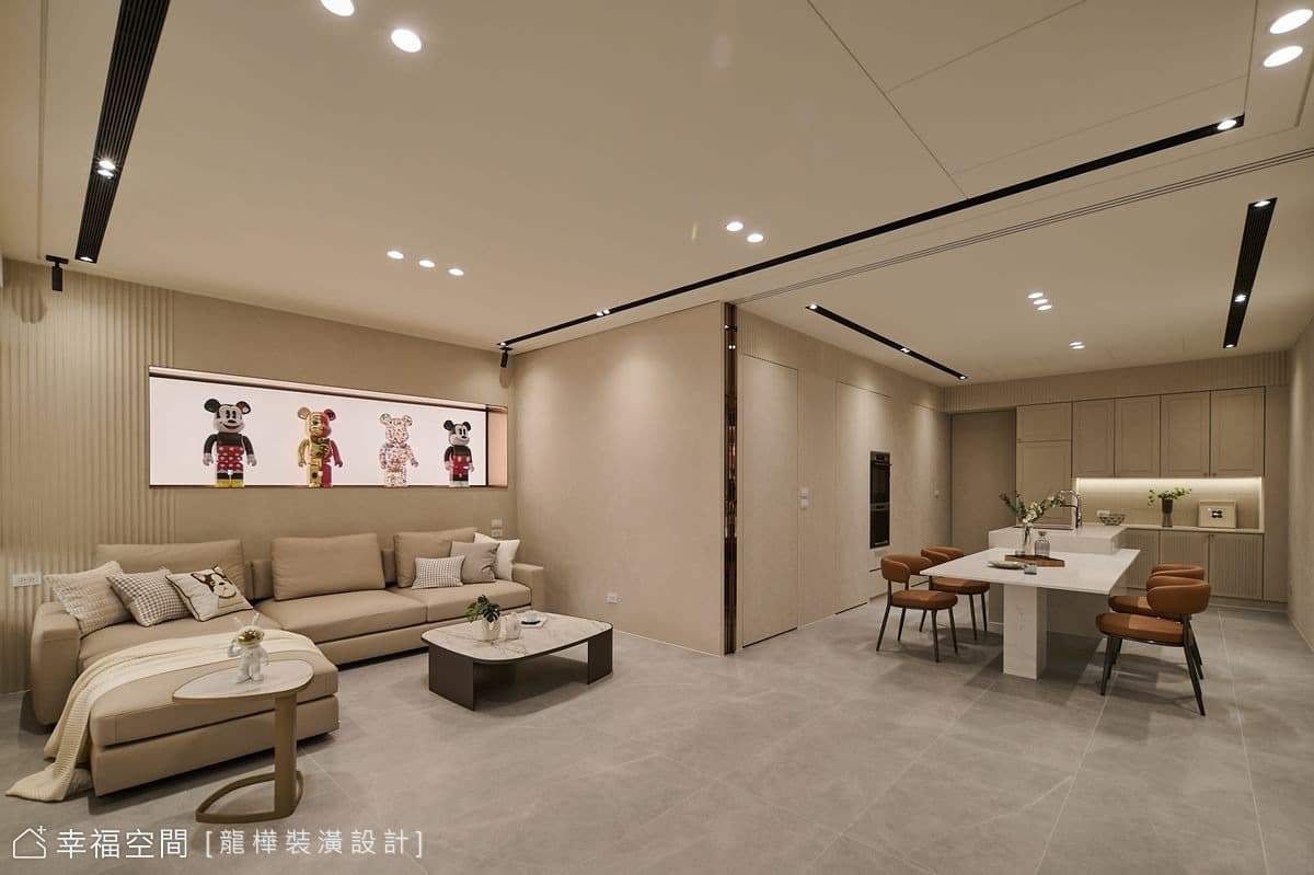 奶茶色質感舒適生活宅．頭份林森路｜現代風｜60坪
