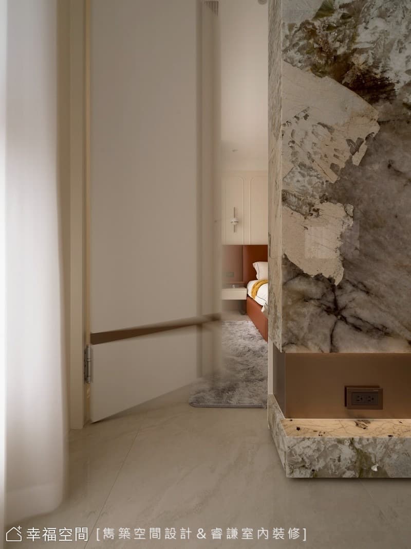 光影交織石材 綻放優雅生活質韻｜現代風｜35坪