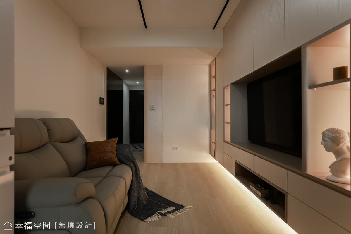 序韻｜有序線條與韻律交錯，鋪陳自在日常｜北歐現代風｜16坪