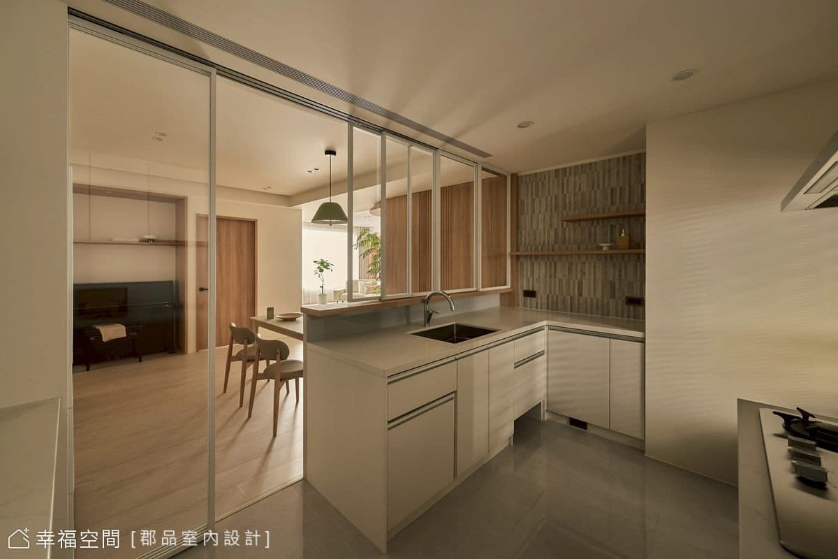 台北內湖｜忙著在家行光合作用 43坪日式混搭宅