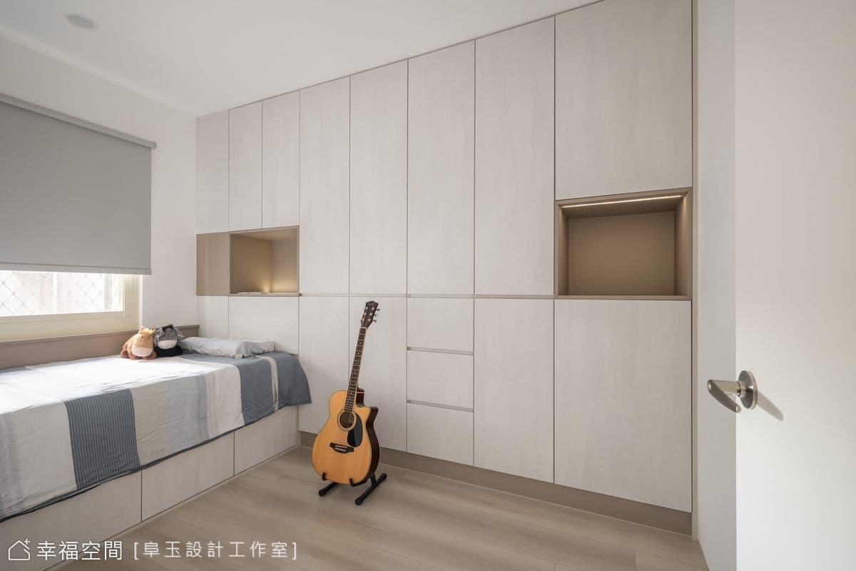 光影之序 隱形收納與現代美感的極簡對白｜現代風｜30坪
