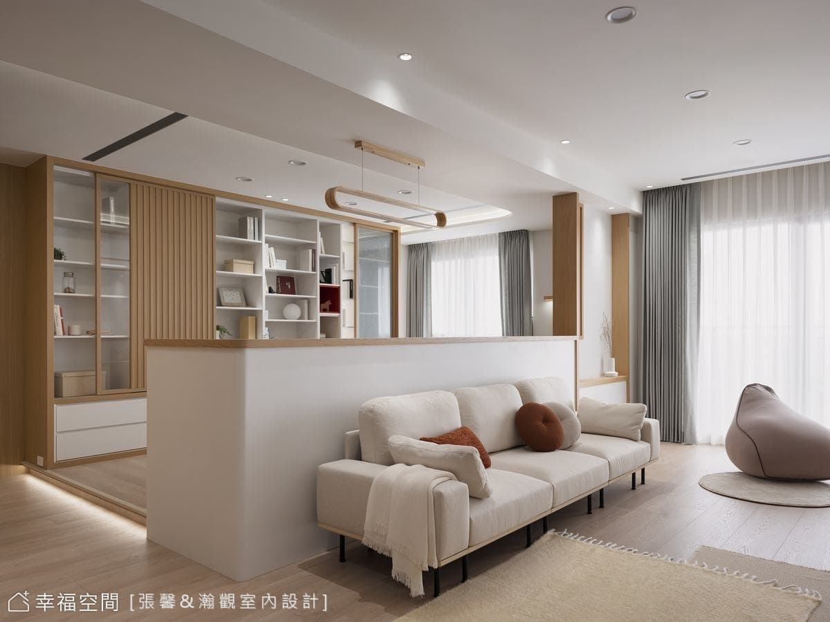 日系 母女的家｜日式北歐混搭風｜56坪