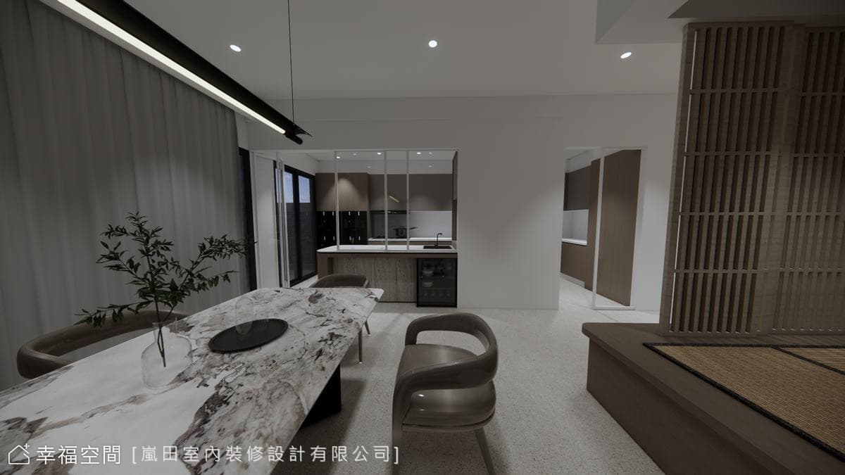 溫潤恬和 暄暖雅居｜混搭風｜122坪