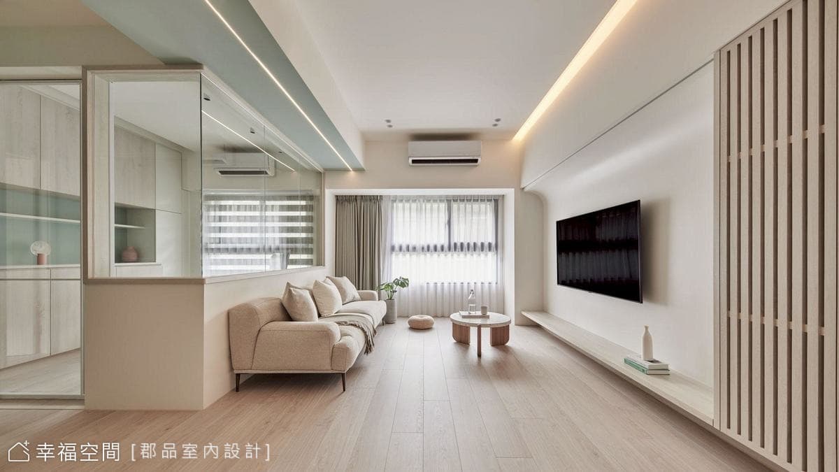 新北中和｜咬一口酪梨綠的22坪日式親子宅