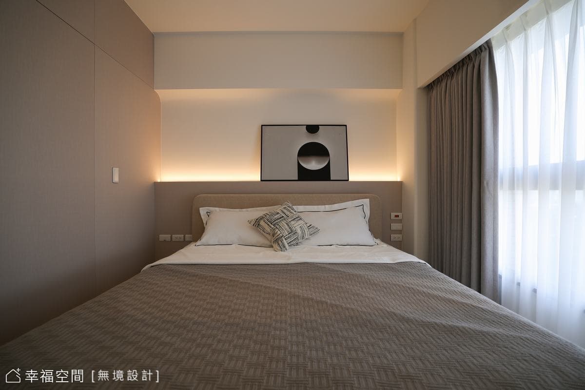 沐曦｜圓弧語彙的溫潤，北歐無印的純淨日常｜輕北歐無印風｜27坪