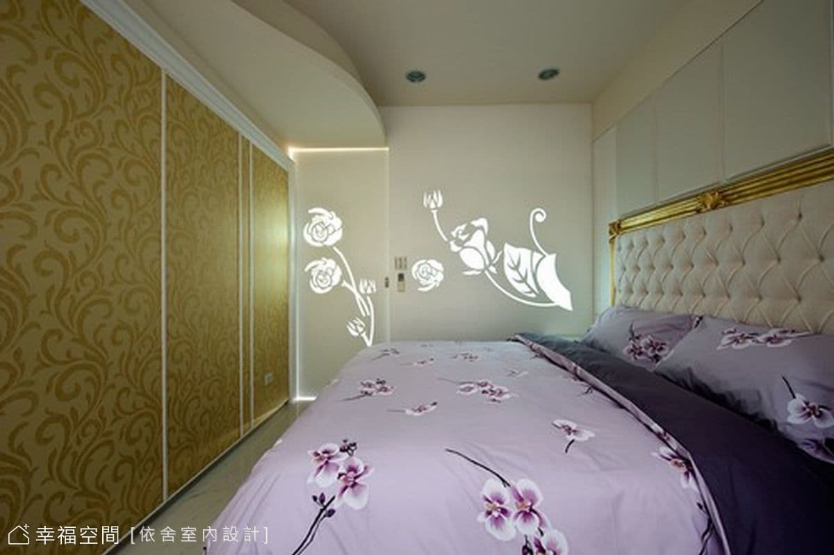 主臥牆面造型