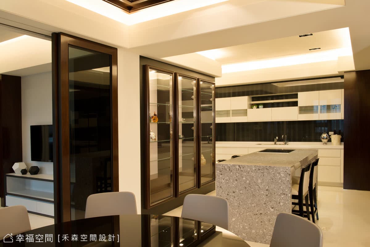 餐廳與中島餐吧