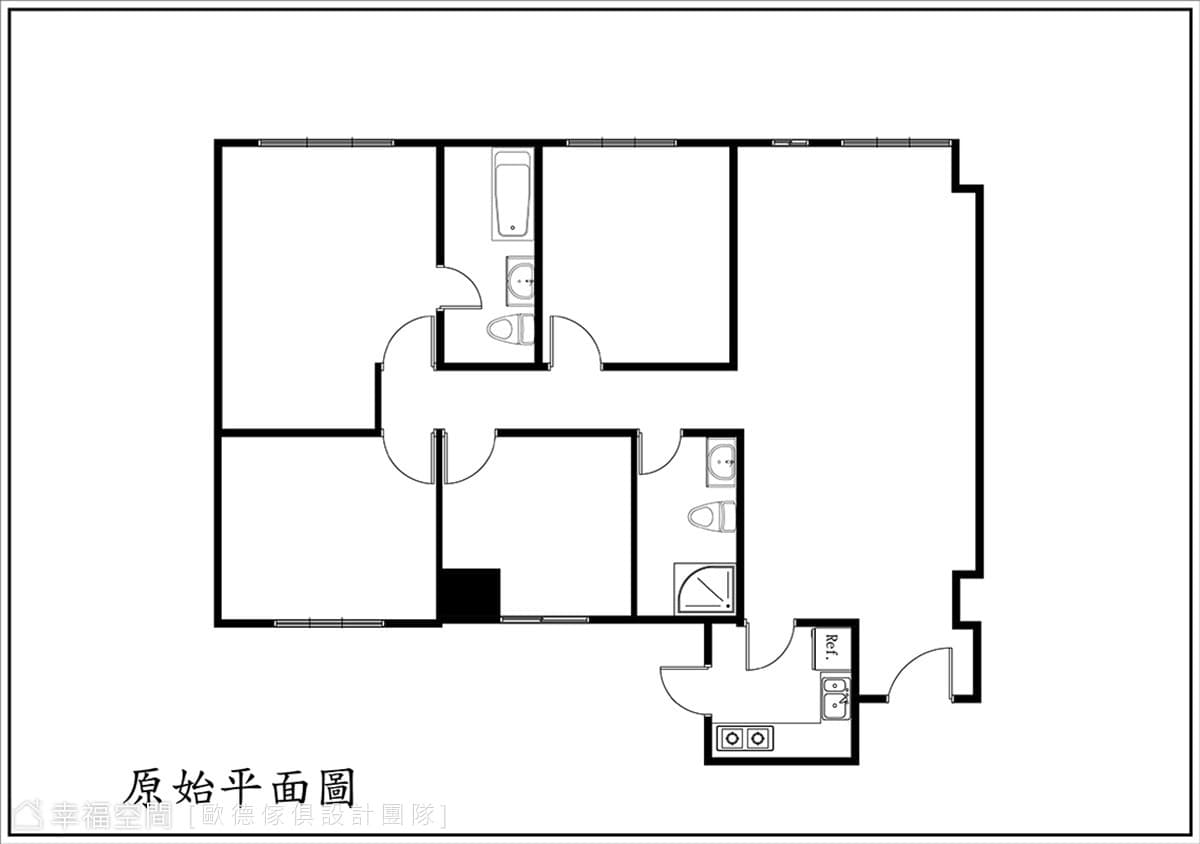 原始平面圖