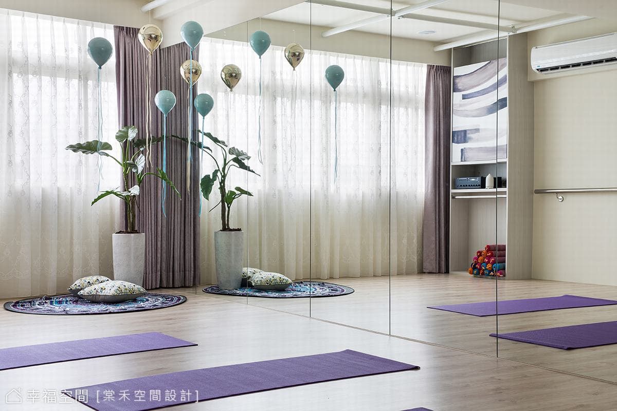 北歐風瑜珈教室 開展愜意舒心情調｜30坪｜4房、2廳、4衛