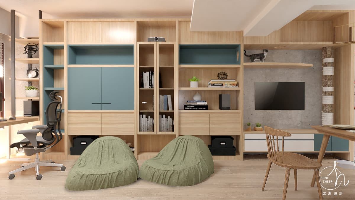 HC Design｜CAT｜北歐風｜35坪