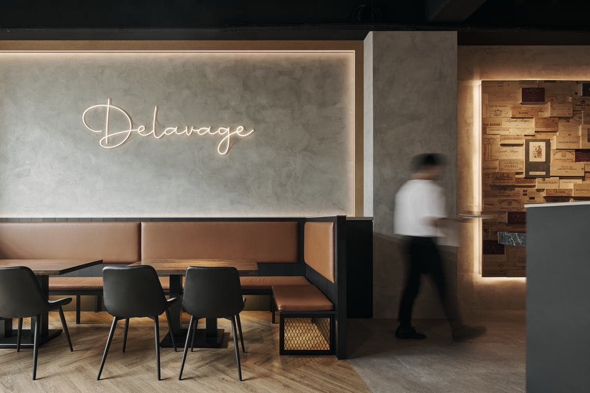 Delavage餐酒館│混搭風│40坪