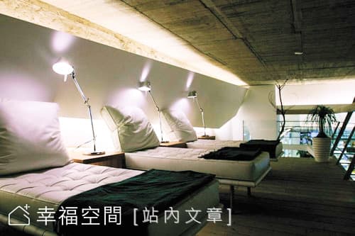 臥室閱讀區