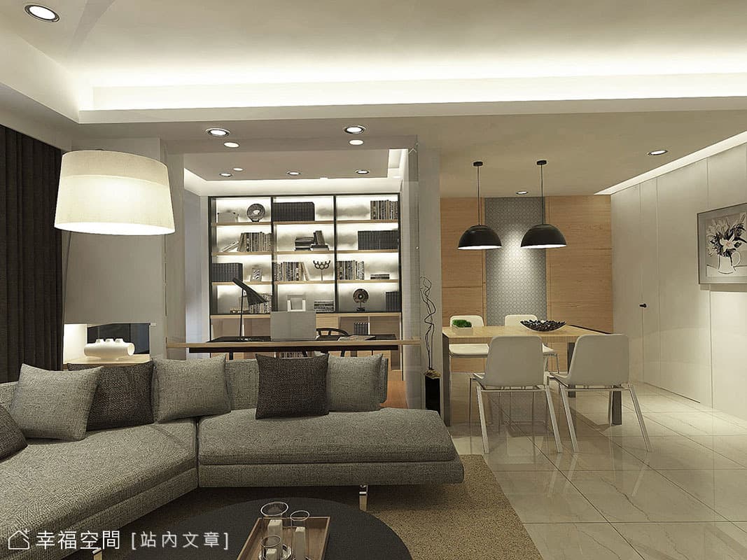 端景書牆