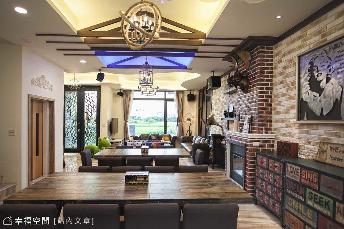 美式風情 今晚住在幸福8號