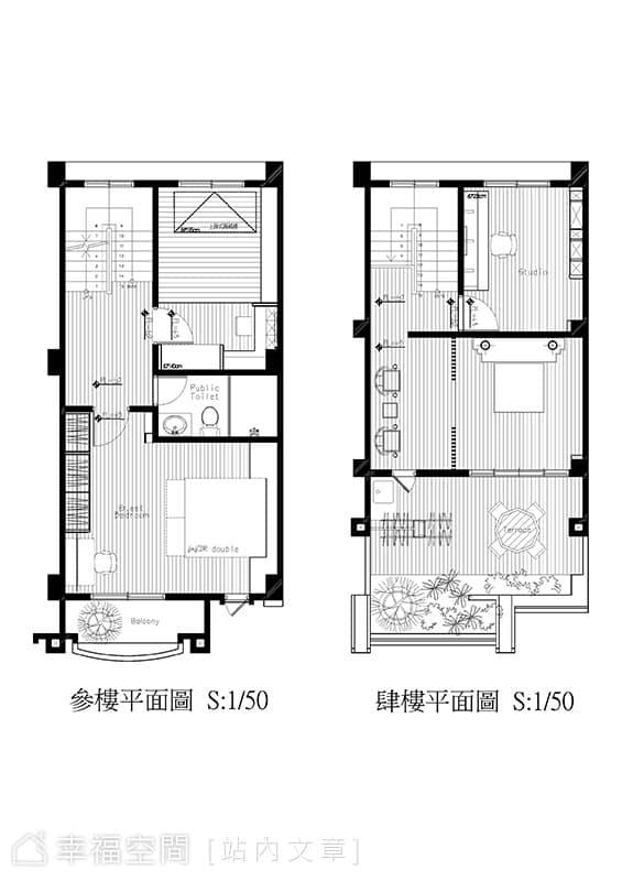 3、4樓平面圖