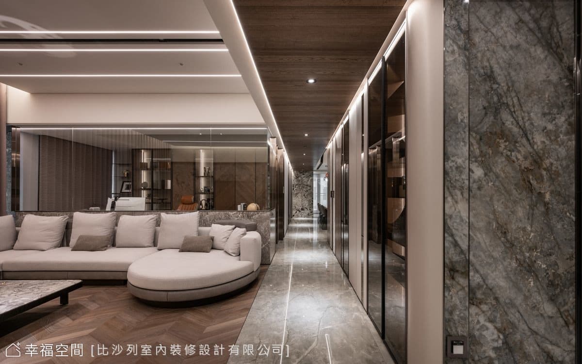 敞亮家的邊際 揉植完美訂製宅│80坪