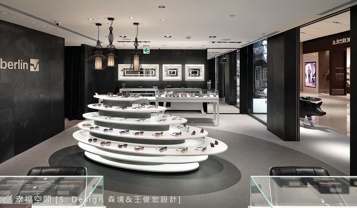 展示台線條