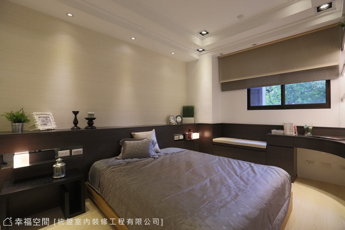 男主人房閱讀區