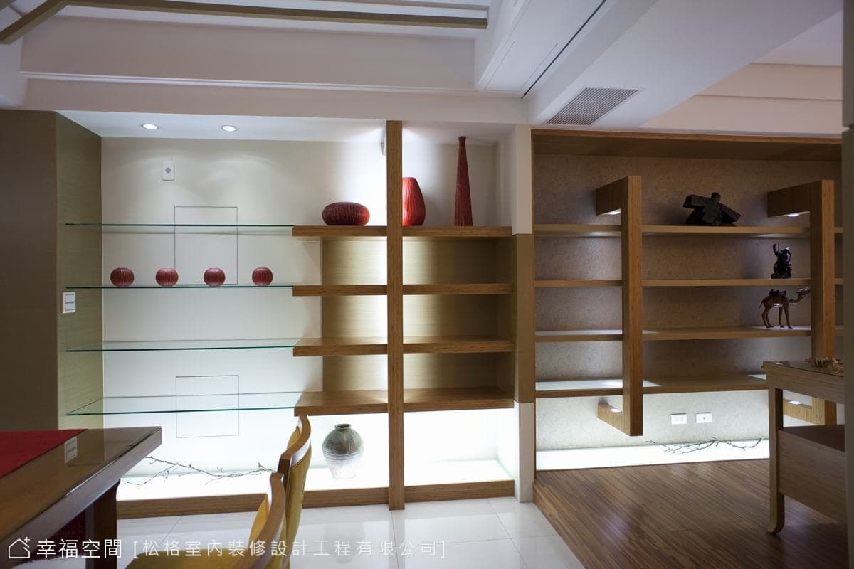 延伸展示層架