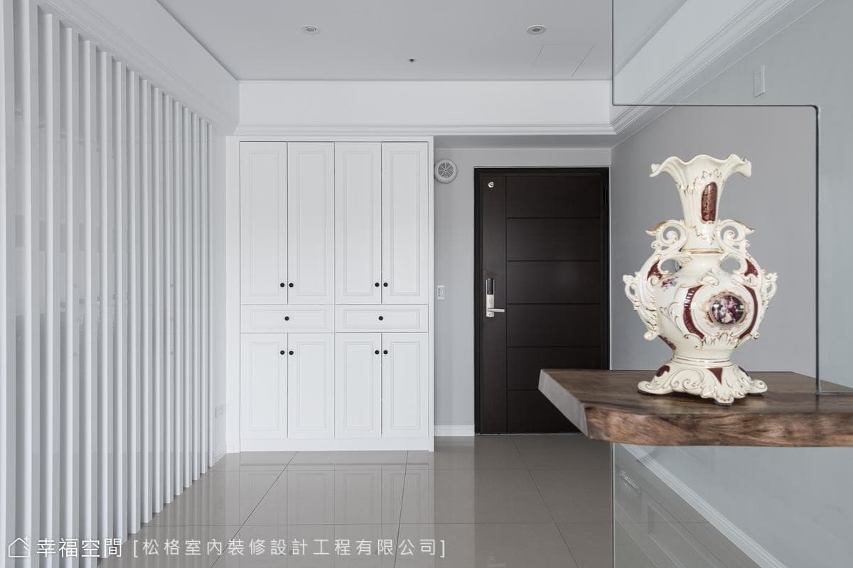 明暢的玄關