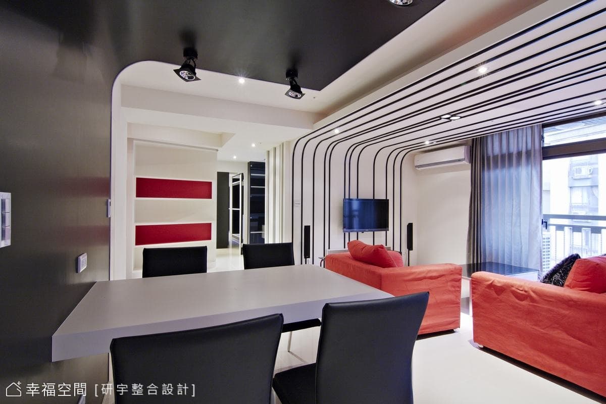 黑 白 紅 時尚個性宅