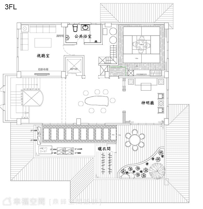 三樓平面圖