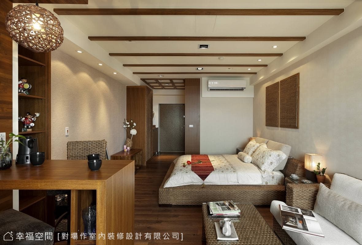 客廳望向睡眠區
