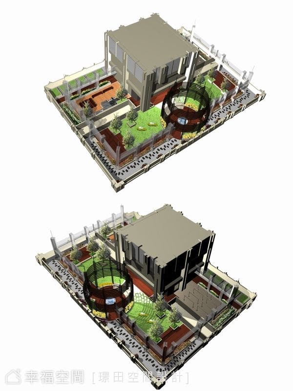 空中花園3D示意圖