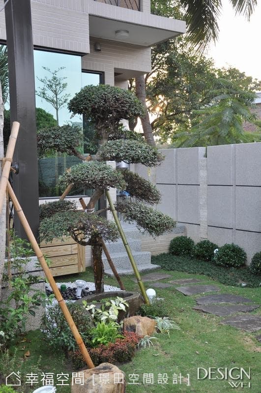 湯屋外造景