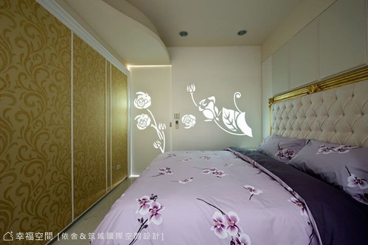 主臥牆面造型