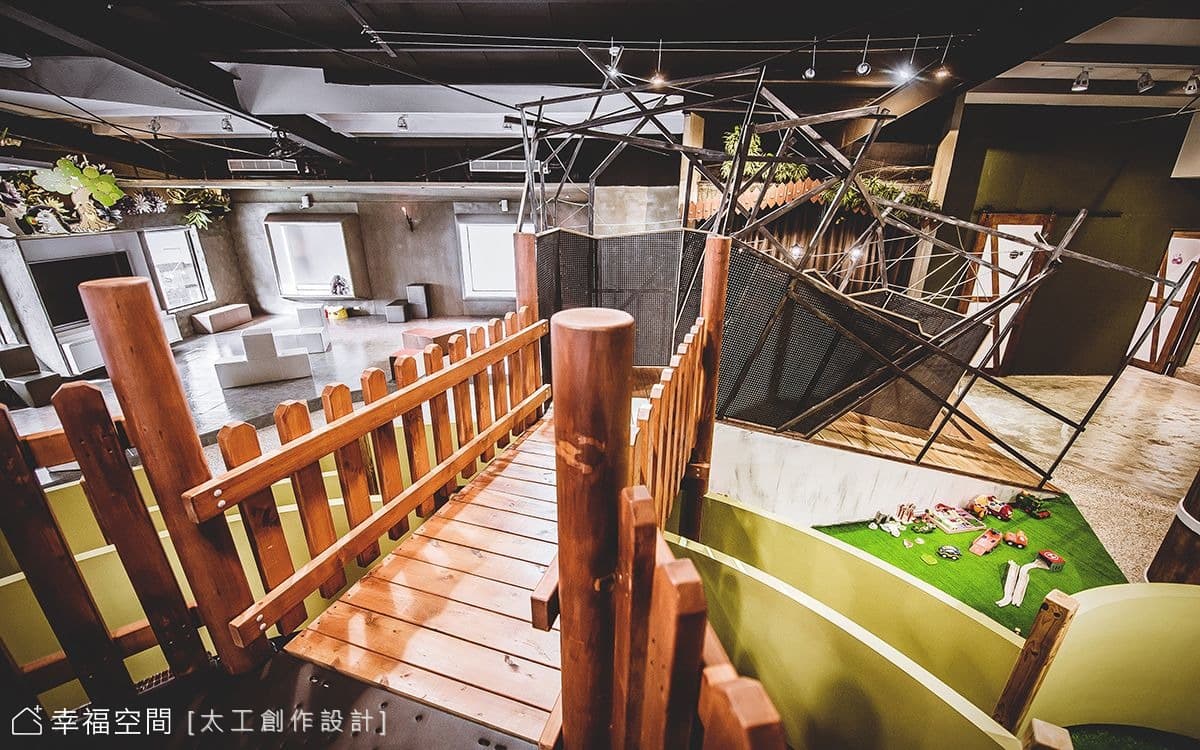 < 秘 密 基 地 > // 室內親子遊樂場設計