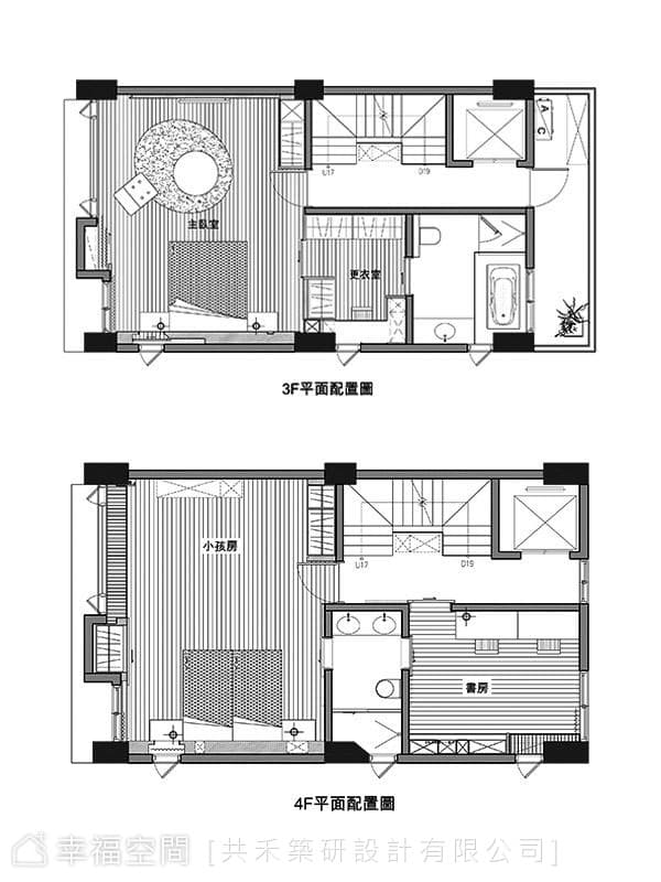 3F、4F平面圖