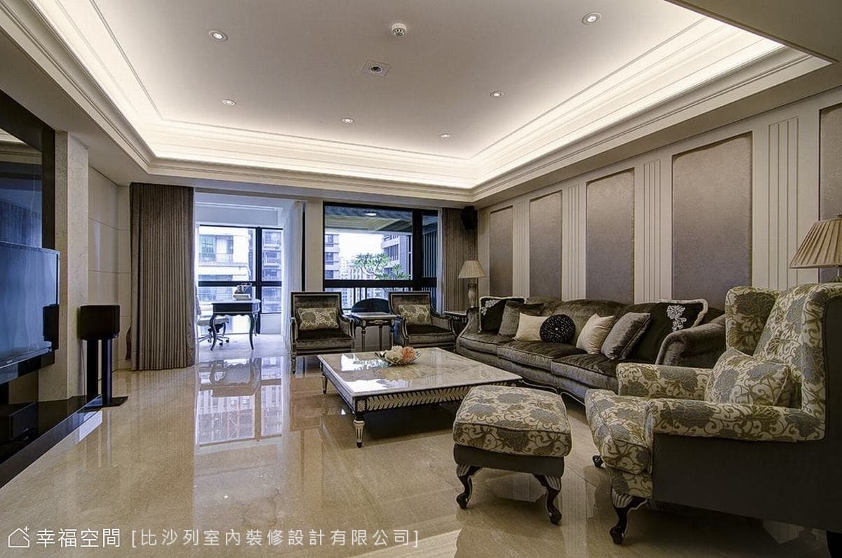客廳望向露臺