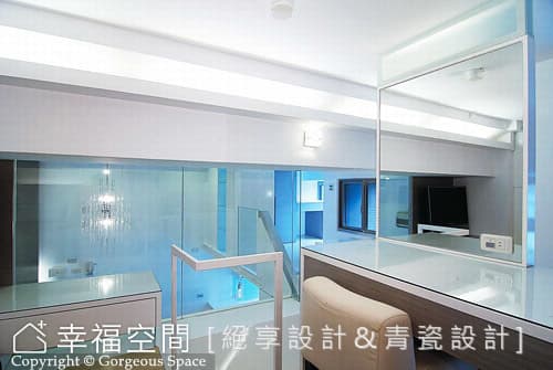 主臥入門及梳妝台區