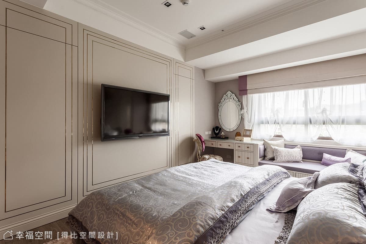 主臥電視牆