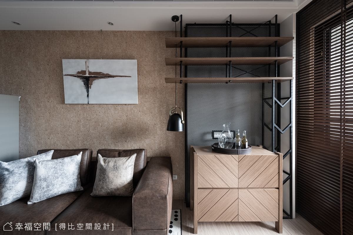 小坪數工業風格宅