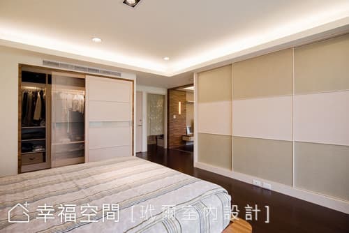 主臥室收納